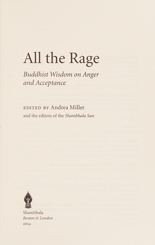 Cover of All the Rage